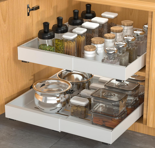 Expandable Cabinet Organizer (2 Pack)