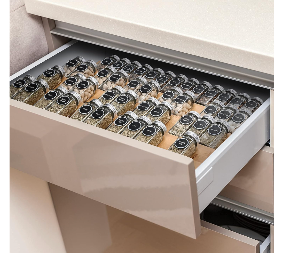 Bamboo Spice rack trays