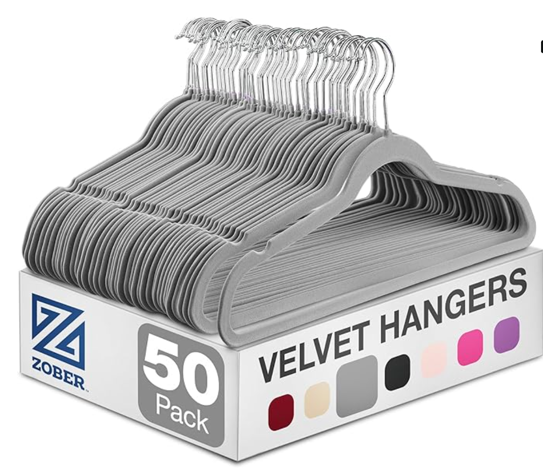 Velvet Hangers 50 pack