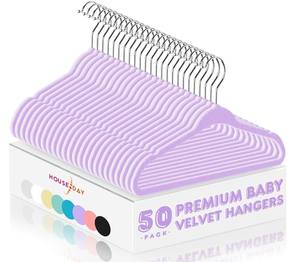 Kids velvet hangers