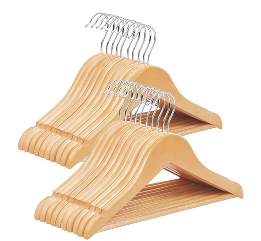 Kids wooden hangers