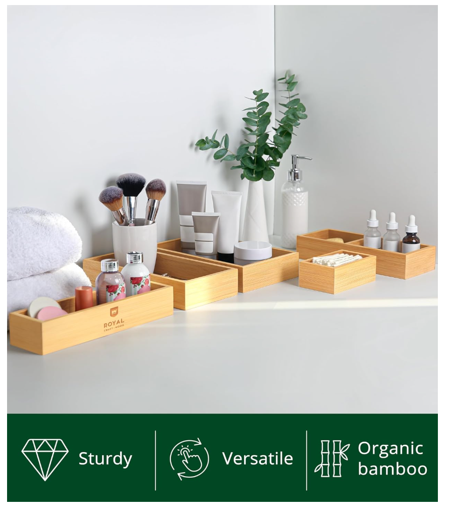 Bamboo storage containers