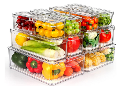 Fridge storage containers