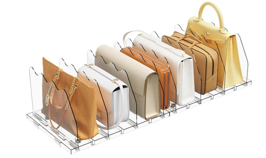 Adjustable shelf divider