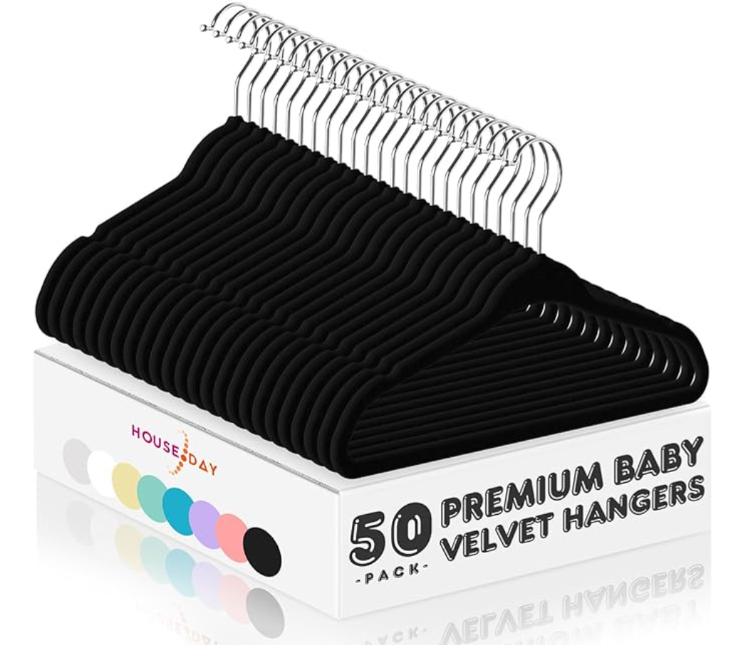 Kids velvet hangers